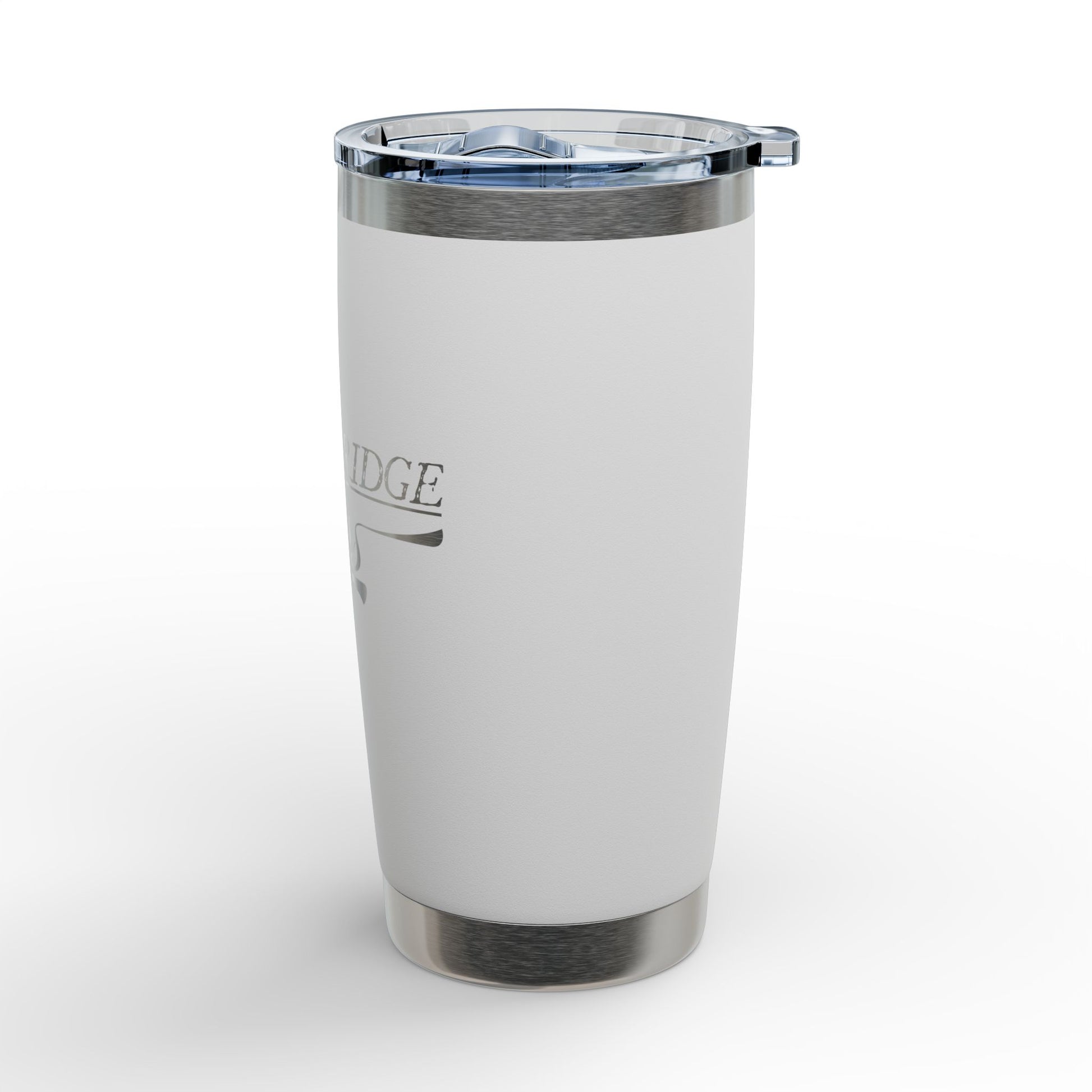 Iron Bridge Outfitters engraved stainless steel tumbler, 20oz