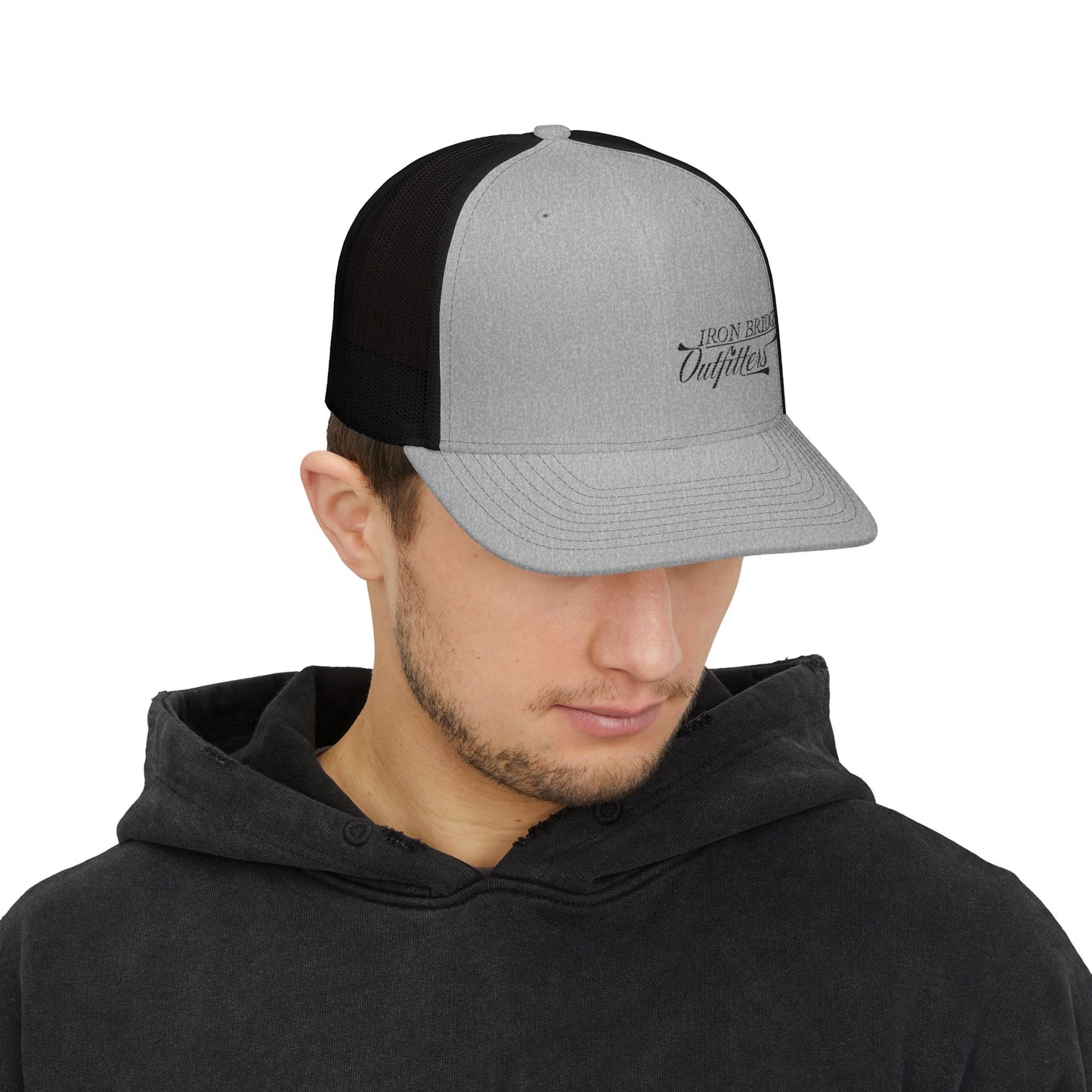 Iron Bridge Outfitters Richardson 112 trucker hat with mesh back