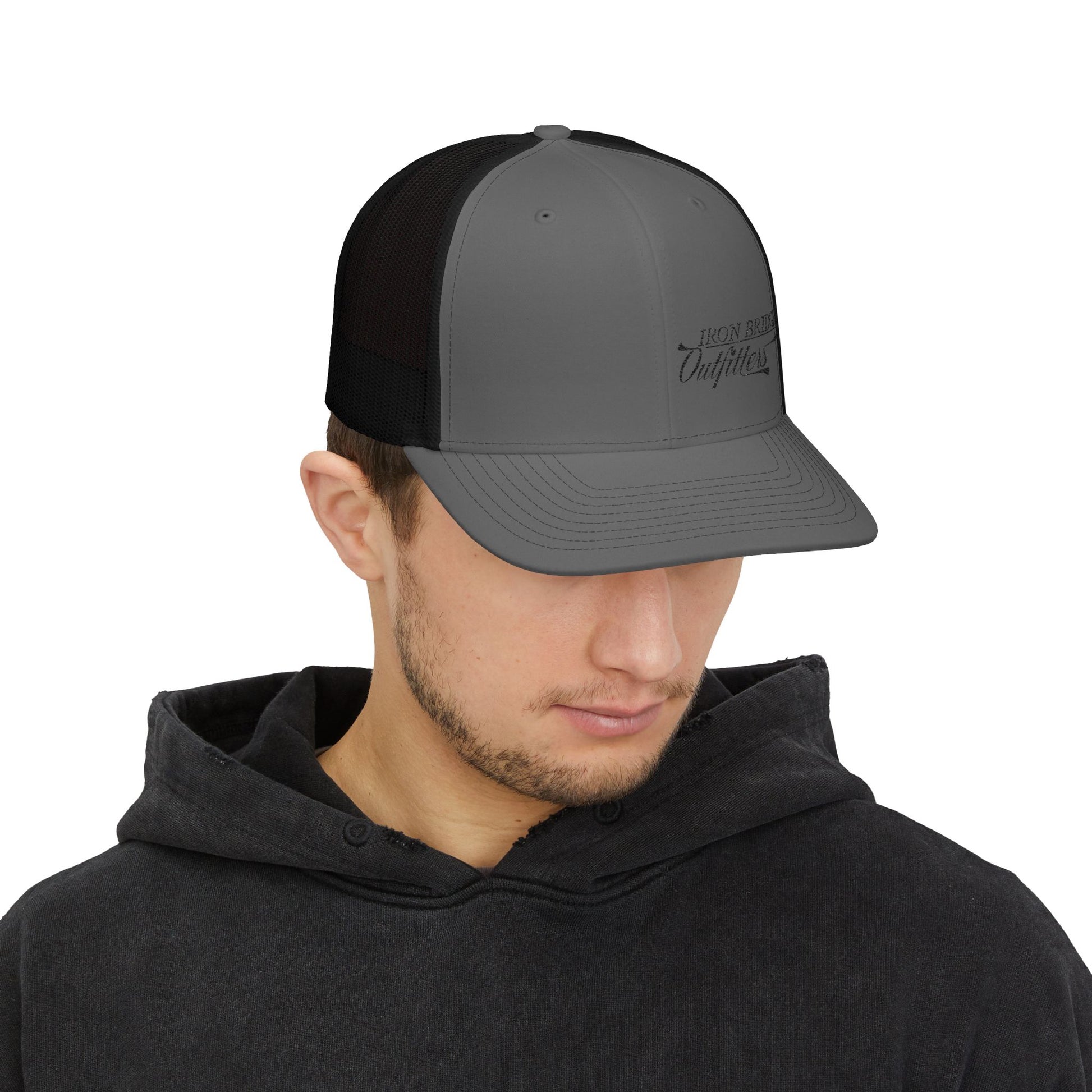 Iron Bridge Outfitters Richardson 112 trucker hat with mesh back