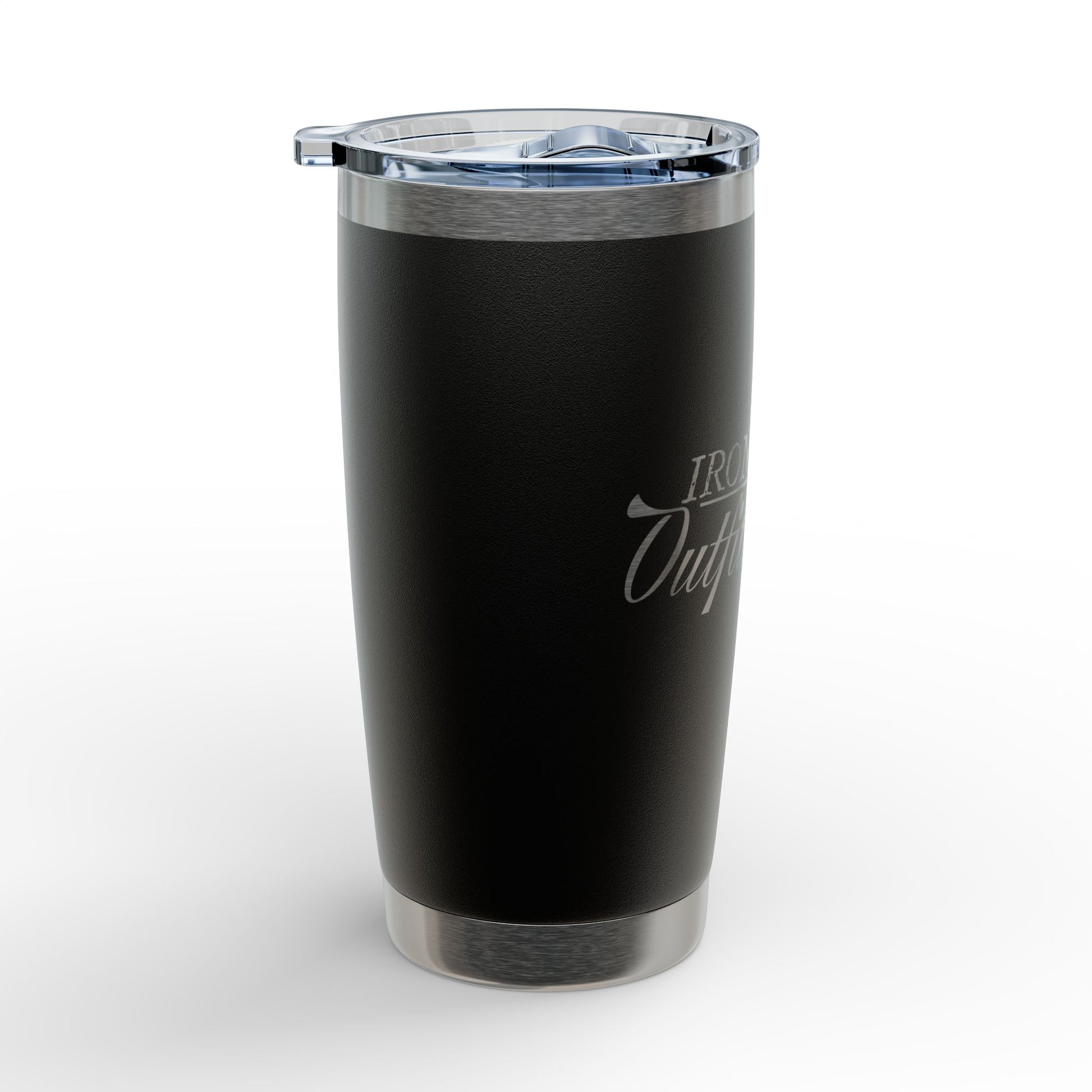 Iron Bridge Outfitters engraved stainless steel tumbler, 20oz