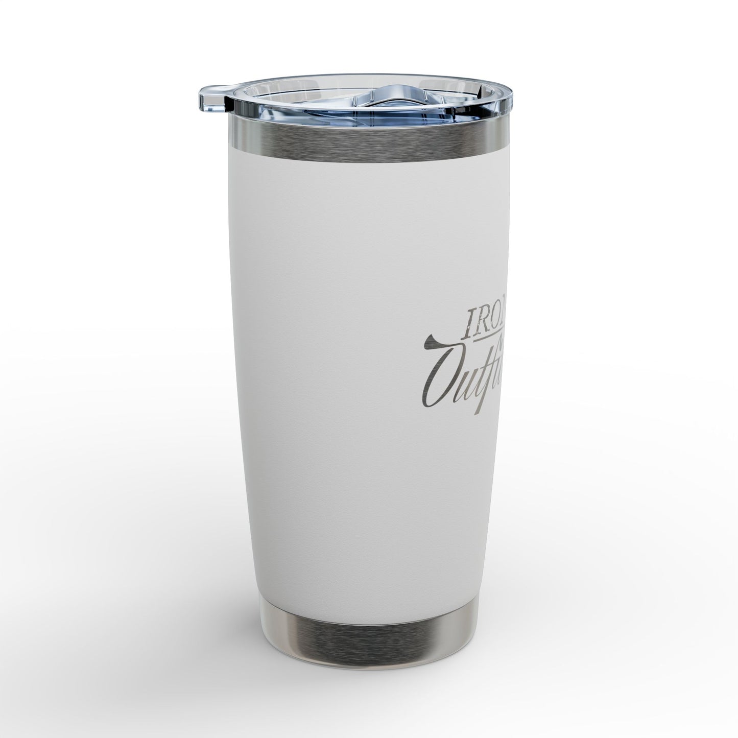 Iron Bridge Outfitters engraved stainless steel tumbler, 20oz