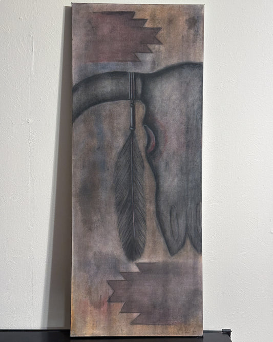 “The Keeper” 40” x 16”
