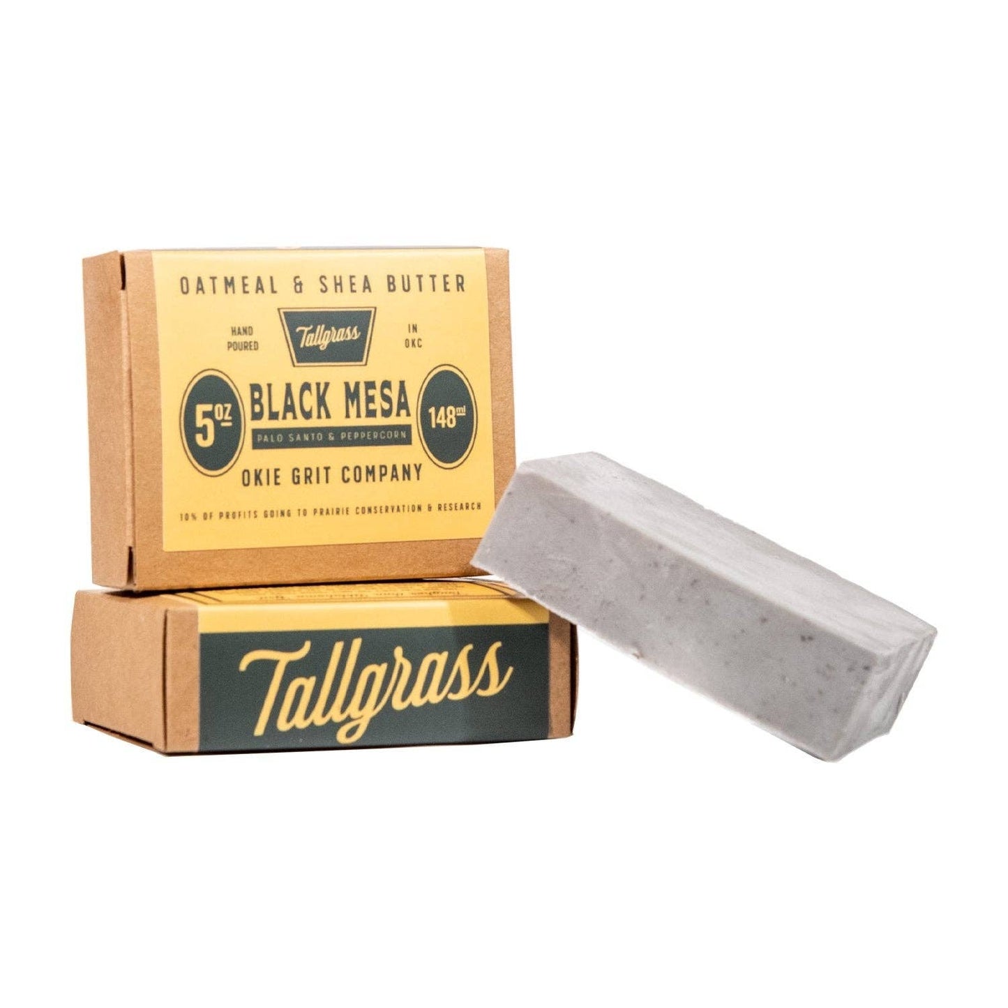 Black Mesa oatmeal and shea butter soap bar, Tallgrass Supply Co