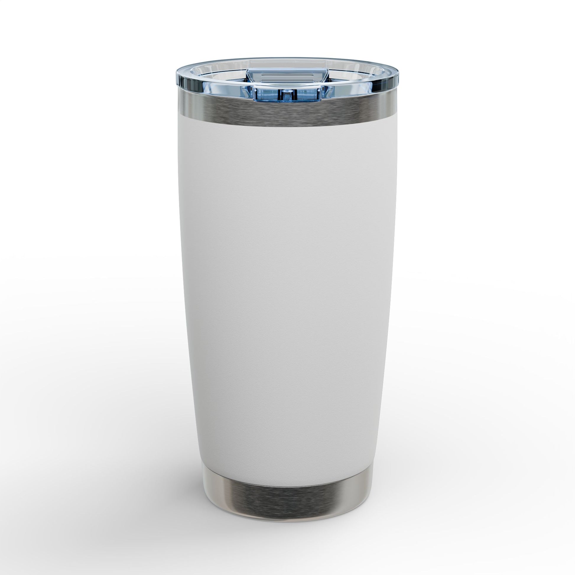 Teepee Design engraved stainless steel tumbler with mountain and tent emblem, 20oz