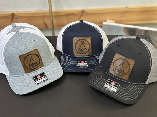 Teepee Design Leather Patch Logo