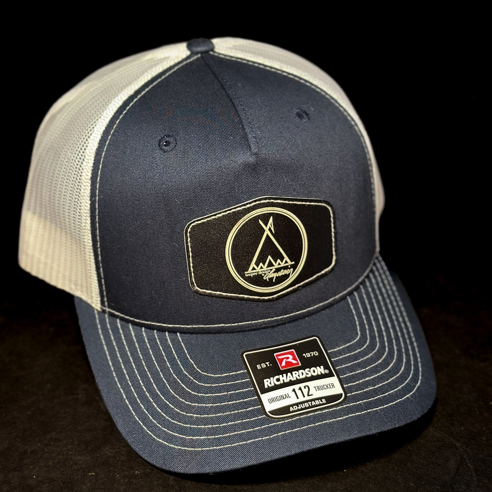 Teepee Design logo cap, front view