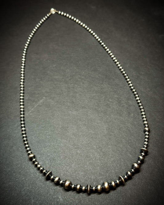 Sterling Silver Pearl Necklace